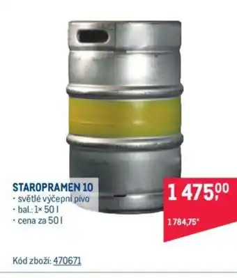 Makro STAROPRAMEN 10 nabídka