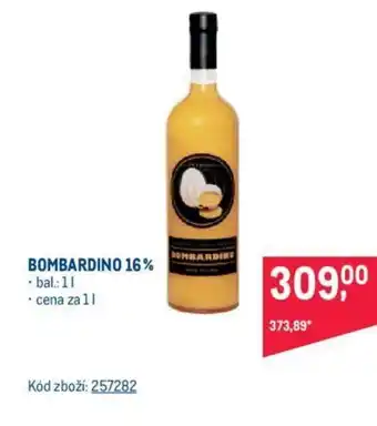 Makro BOMBARDINO 16% nabídka