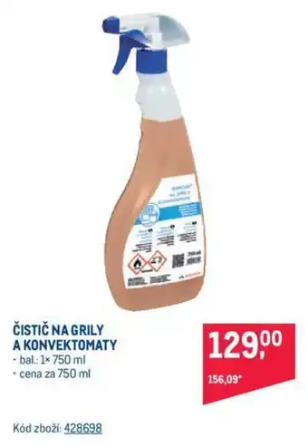 Makro ČISTIČ NA GRILY A KONVEKTOMATY nabídka