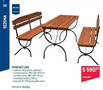 Makro PIVNÍ SET LINZ nabídka