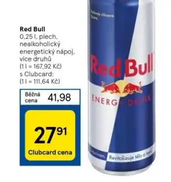 Tesco Red Bull nabídka