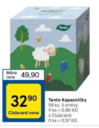 Tesco Tento Kapesníčky nabídka
