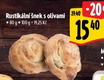 Albert Rustikální šnek s olivami 80 g nabídka