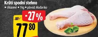 Krůtí spodní stehno