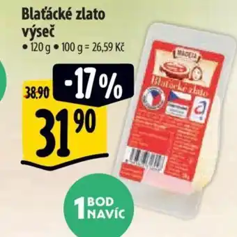 Albert Blaťácké zlato výseč nabídka