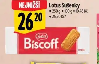 Albert Lotus Sušenky nabídka