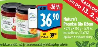 Albert Nature's Promise Bio Džem nabídka