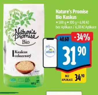 Albert Nature's Promise Bio Kuskus nabídka