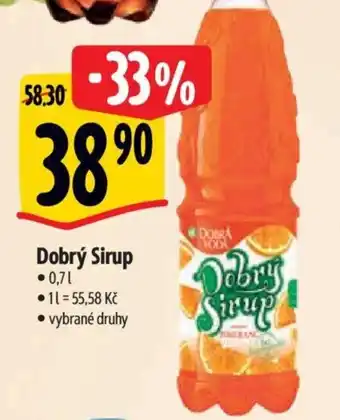 Albert Dobrý Sirup nabídka