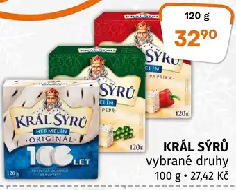 Terno KRÁL SÝRŮ nabídka