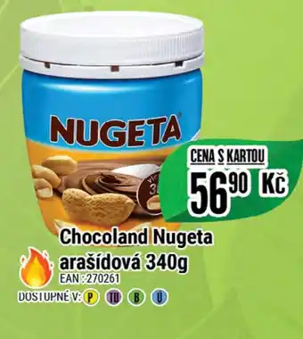 Tamda Foods Chocoland Nugeta arašídová 340g nabídka