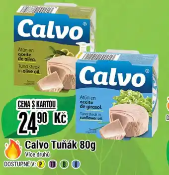 Tamda Foods Calvo Tuňák 80g nabídka