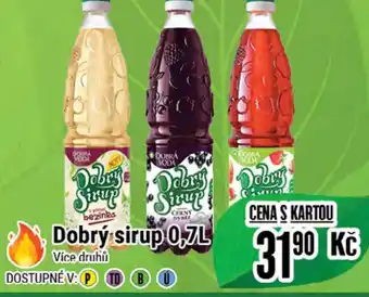Tamda Foods Dobrý sirup 0,7L nabídka