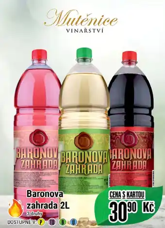 Tamda Foods Baronova zahrada 2L nabídka