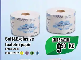 Tamda Foods Soft&Exclusive toaletní papír nabídka