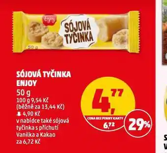 Penny Market Sójová tyčinka enjoy nabídka