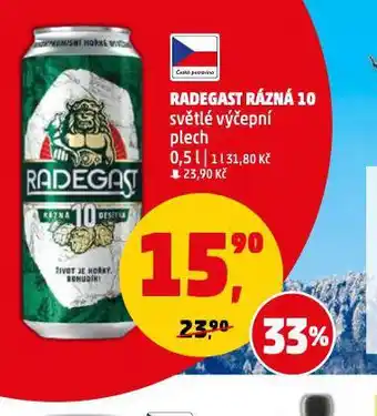 Penny Market Pivo radegast nabídka