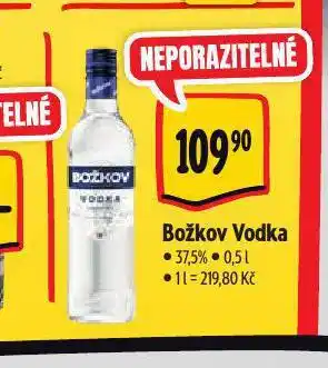 Albert Božkov vodka nabídka
