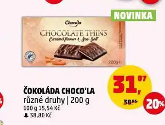 Penny Market Čokoláda choco'la nabídka