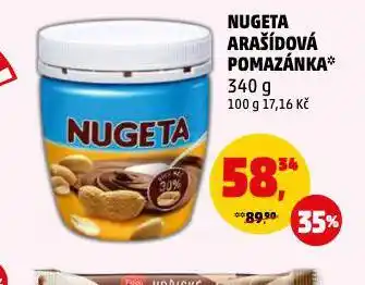 Penny Market Nugeta arašídová pomazánka nabídka