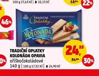 Penny Market Tradiční oplatky kolonáda nabídka