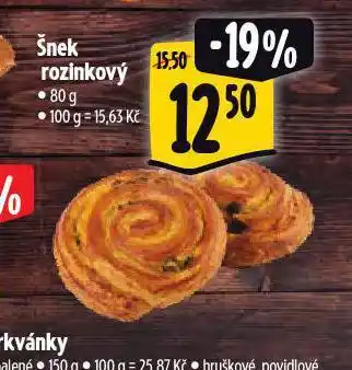 Albert Šnek rozinkový nabídka