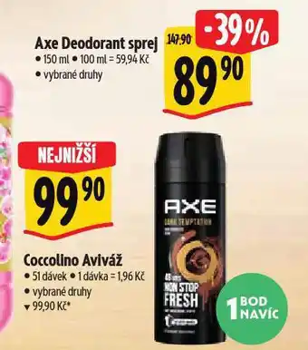 Albert Axe deodorant sprej nabídka