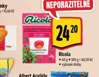 Albert Ricola nabídka