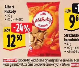 Albert Albert piškoty nabídka