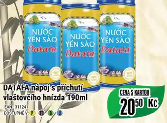 Tamda Foods DATAFA nápoj s příchutí vlaštovčího hnízda 190ml nabídka