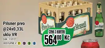 Tamda Foods Pilsner pivo @24x0,33L sklo VR nabídka