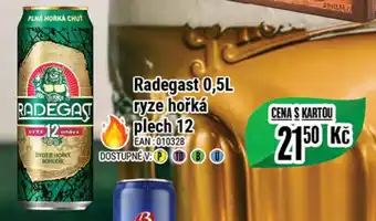 Tamda Foods Radegast 0,5L ryze hořká plech 12 nabídka