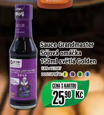 Tamda Foods Sauce Grandmaster Sójová omáčka 150ml světlá Golden nabídka