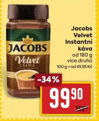 Billa Jacobs Velvet Instantní Κάνα nabídka