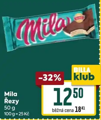 Billa Mila Řezy nabídka