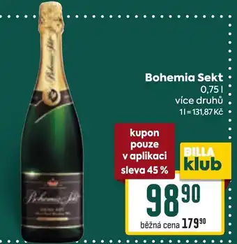Billa Bohemia Sekt nabídka