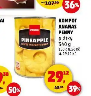 Penny Market Kompot ananas nabídka