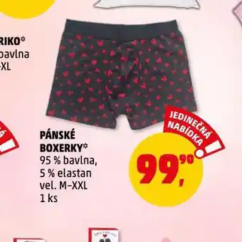 Penny Market Pánské boxerky nabídka