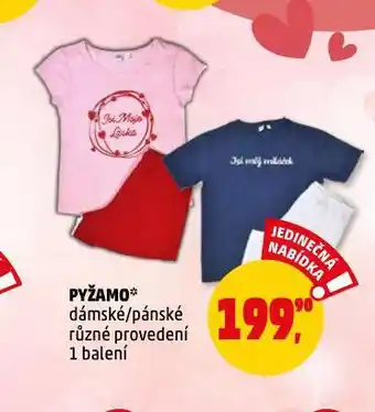 Penny Market Pyžamo nabídka