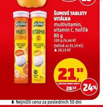 Penny Market Šumivé tablety vitálka nabídka