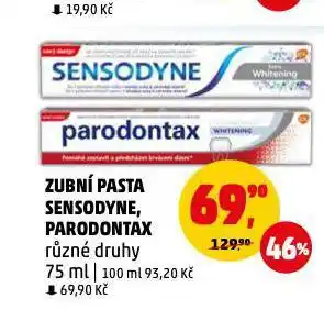 Penny Market Sensodyne zubní pasta nabídka