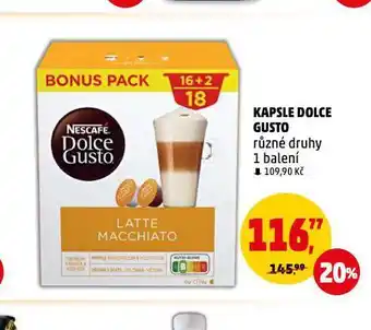 Penny Market Kávové kapsle dolce gusto nabídka