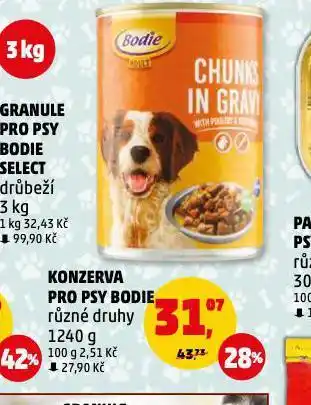 Penny Market Konzerva pro psy bodie nabídka