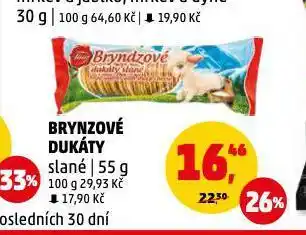 Penny Market Brynzové dukáty nabídka
