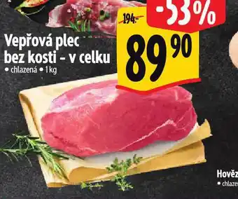 Albert Vepřová plec bez kosti nabídka