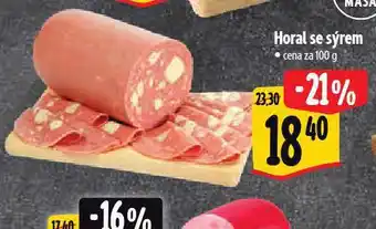 Albert Horal se sýrem nabídka