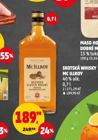 Penny Market Skotská whisky mc illroy nabídka