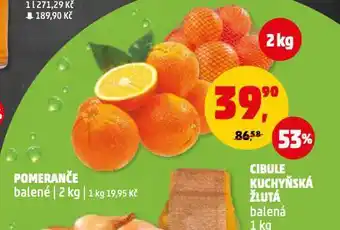 Penny Market Pomeranče nabídka