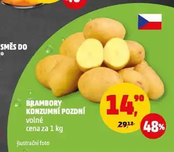 Penny Market Brambory konzumní pozdní nabídka