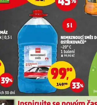 Penny Market Nemrznoucí směs do ostřikovačů nabídka